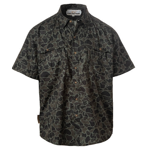 Nightshade Camo Button Down S/S