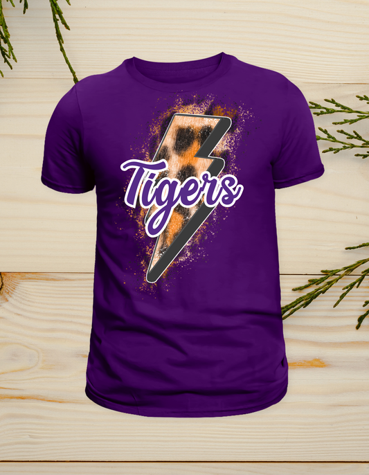 Saluda Tigers Lightning Bolt T Shirt*