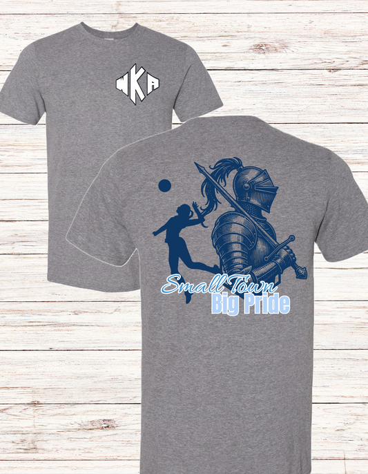 WKA Small Town Volleyball Player Tee