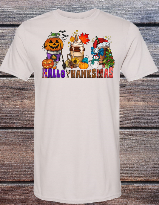 Hallothanksmus Coffee Tee