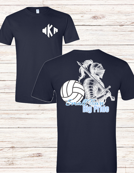 WKA Small Town Volleyball Tee