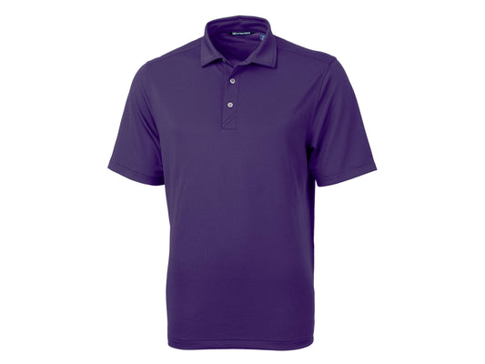 Cutter & Buck  Mens Polo: College Purple