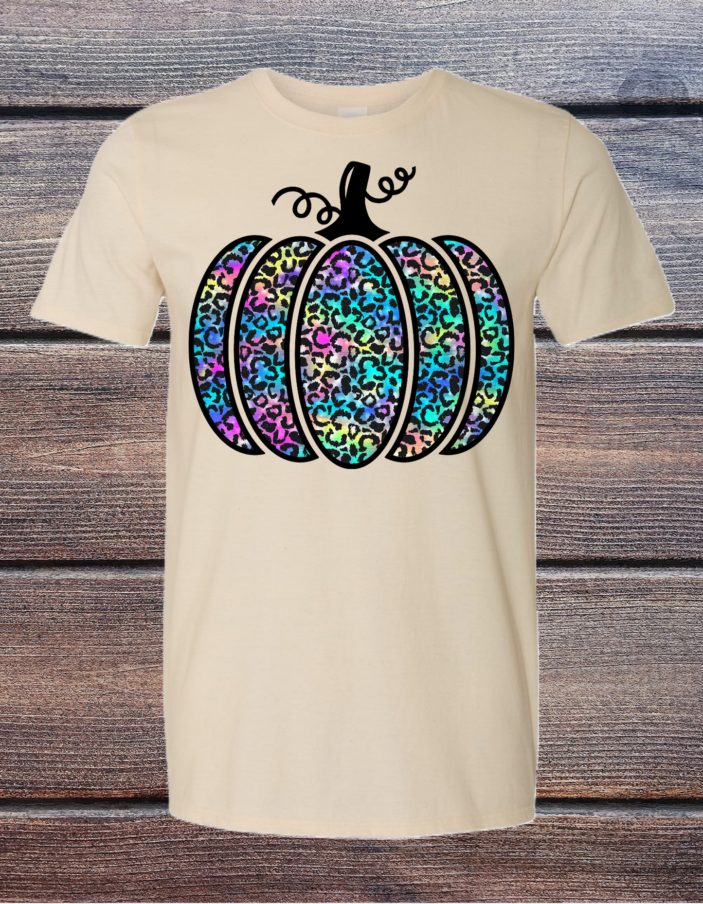 Stained Glass Pumpkin Tee