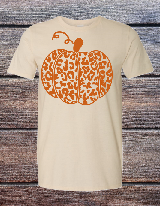 Leopard Pumpkin Tee