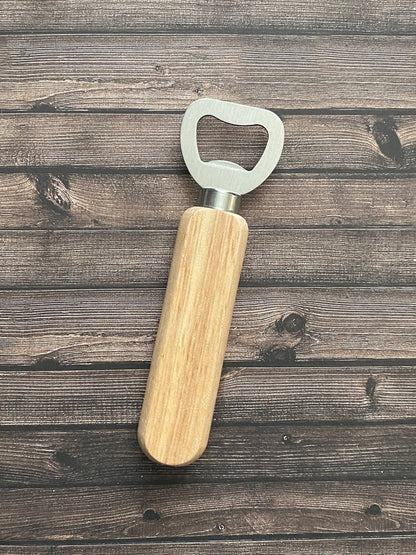 Wood Handle Bottle Opener