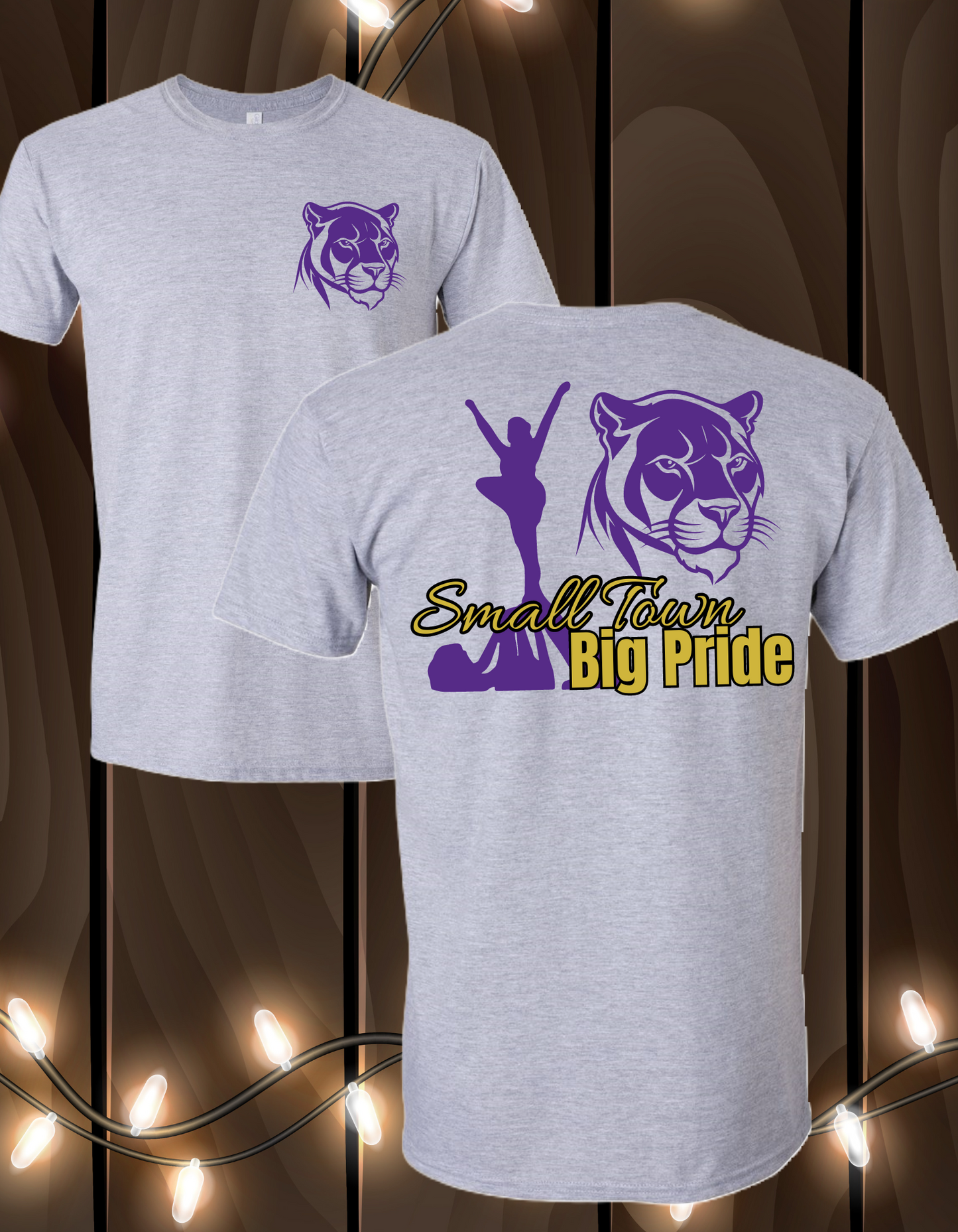 Batesburg Leesville Cheer T - Gray*