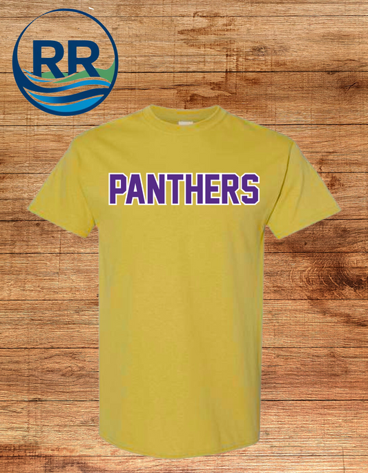 Panthers Old Gold Tee