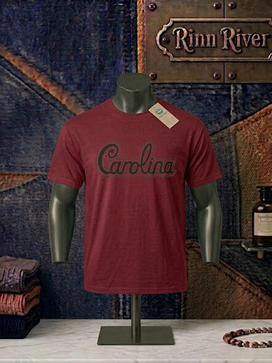 Distressed Carolina Script T
