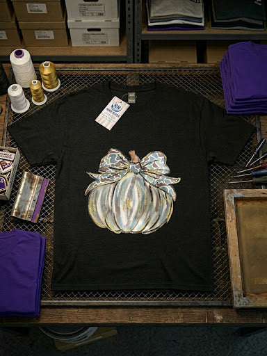 Camo Pumpkin T: Black