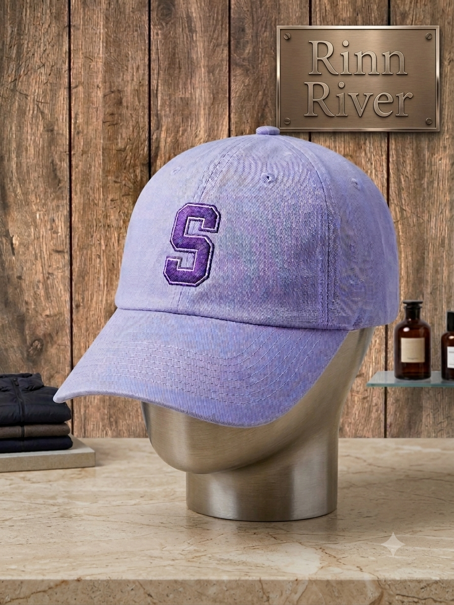 Relaxed Fit Cap-Lavender: Saluda Block S