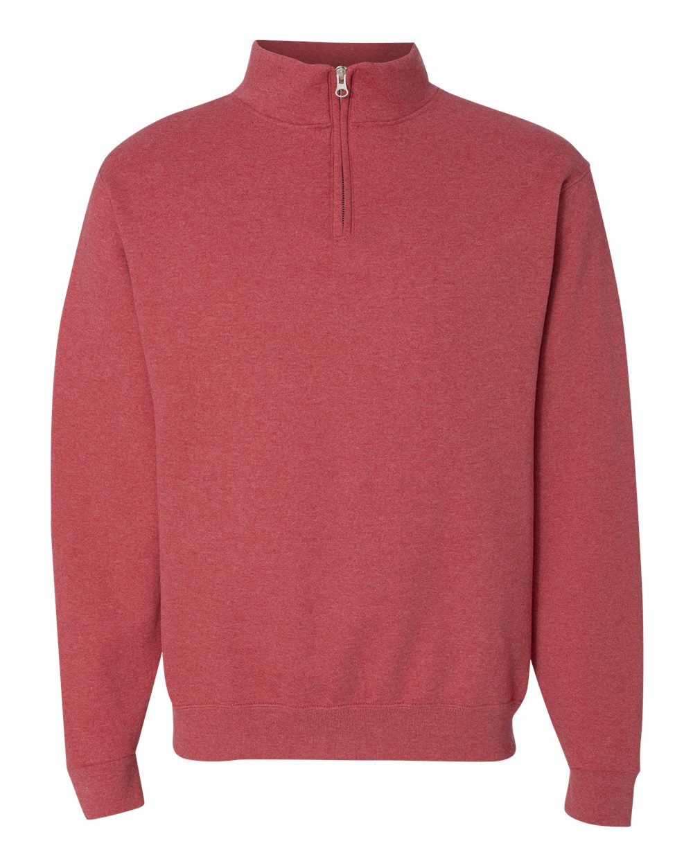 Cadet Collar Quarter-Zip Sweatshirt