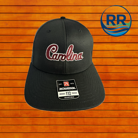 Richardson 112 Black: Carolina Script
