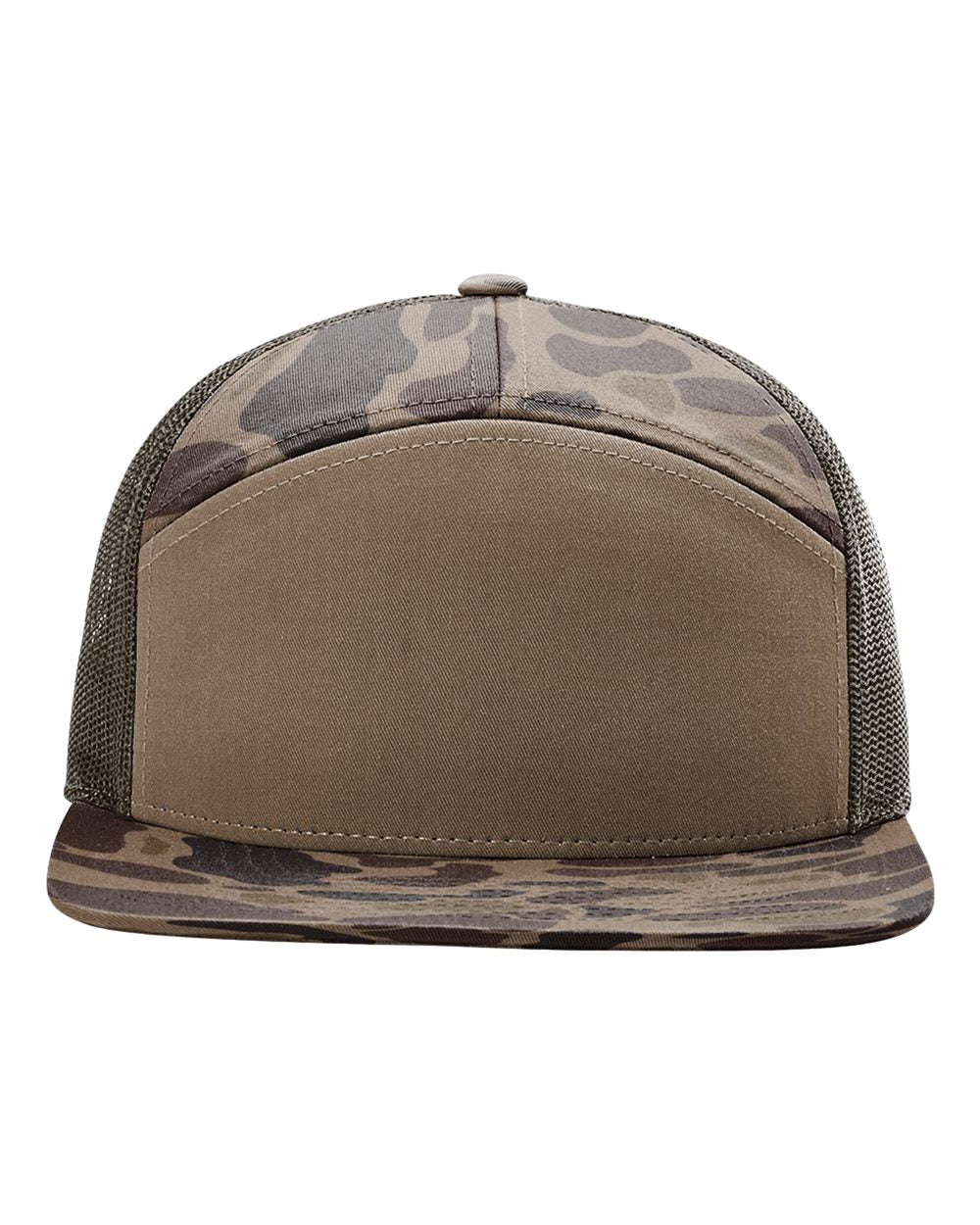 Patch: Richardson 168P -Printed 7 Panel Trucker Hat