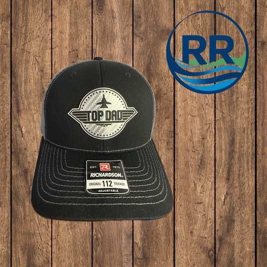 Top Dad Hat: Black/Charcoal