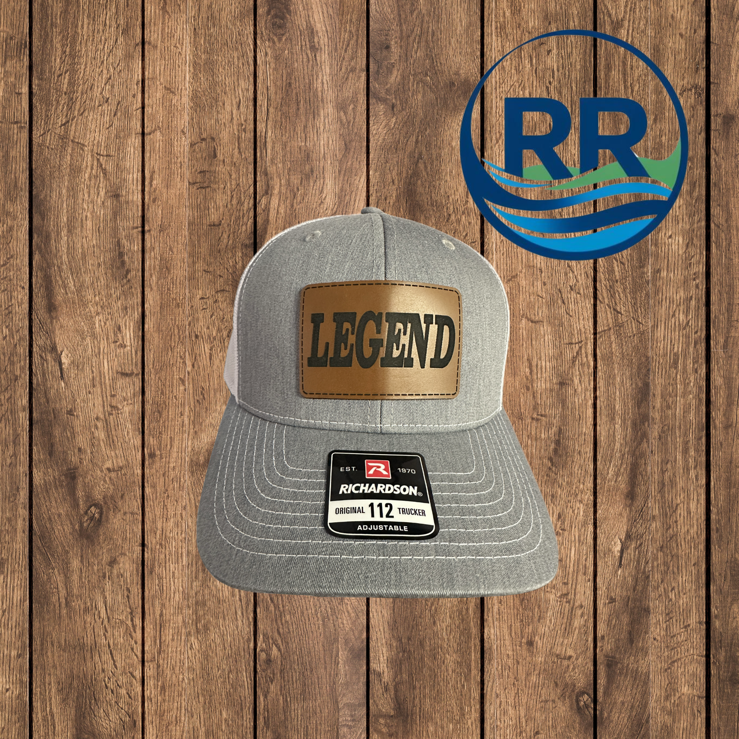 Legend-Legacy Hat: Heather Grey/White