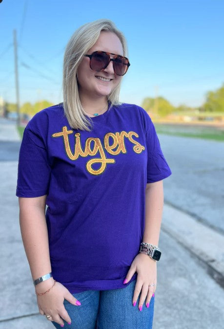 Sequin Tiger Tee