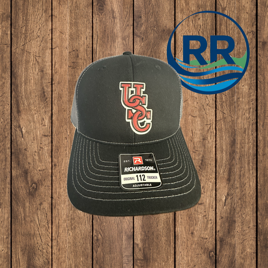 USC 3D Patch Hat: Black/Charcoal