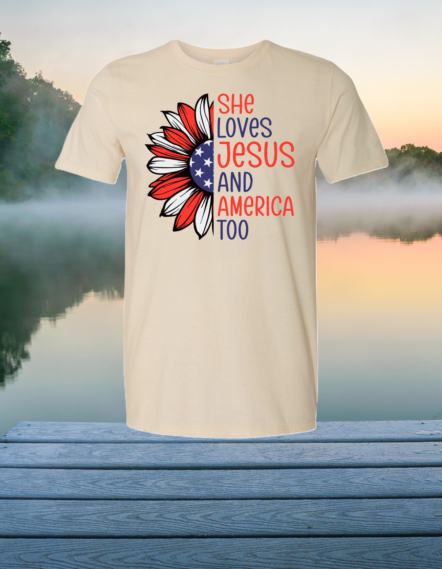 She Loves Jesus and America Too*