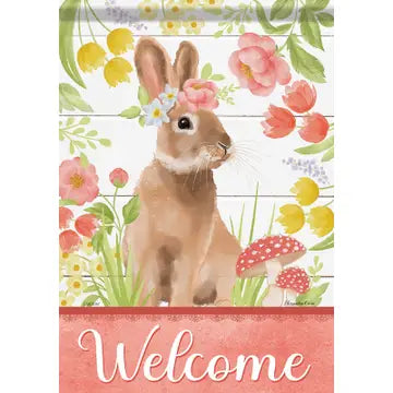 Garden Flag: Sweet Bunny