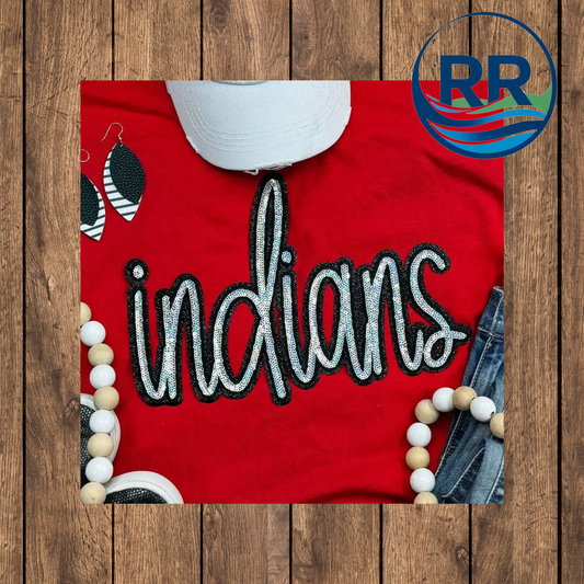 Indian Patch, SoftStyle T: Red