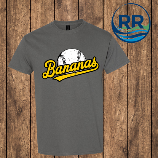 Bananas SoftStyle T, Charcoal