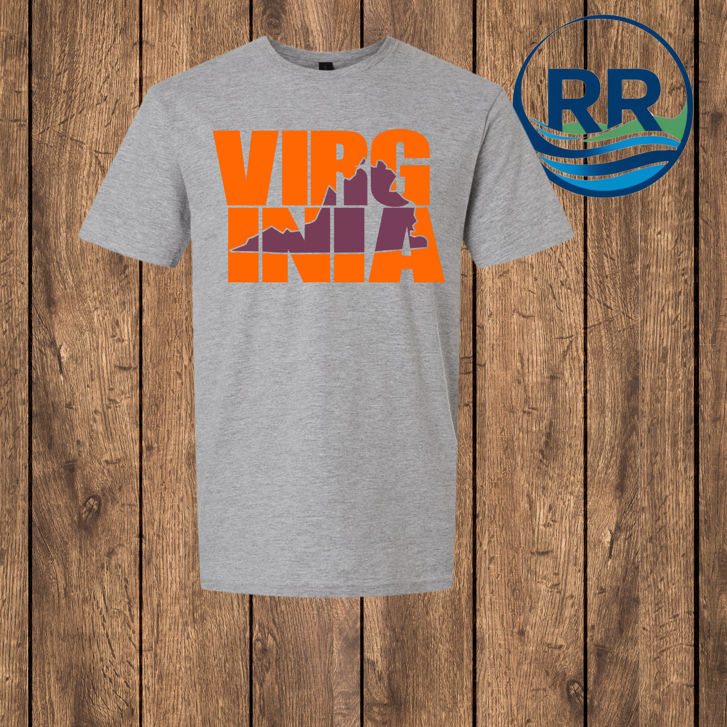 Virginia Tech Short Sleeve SoftStyle, Sport grey