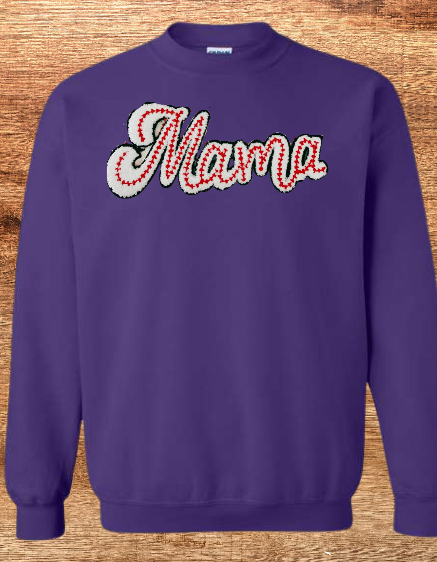 Baseball Mama Chenille Patch