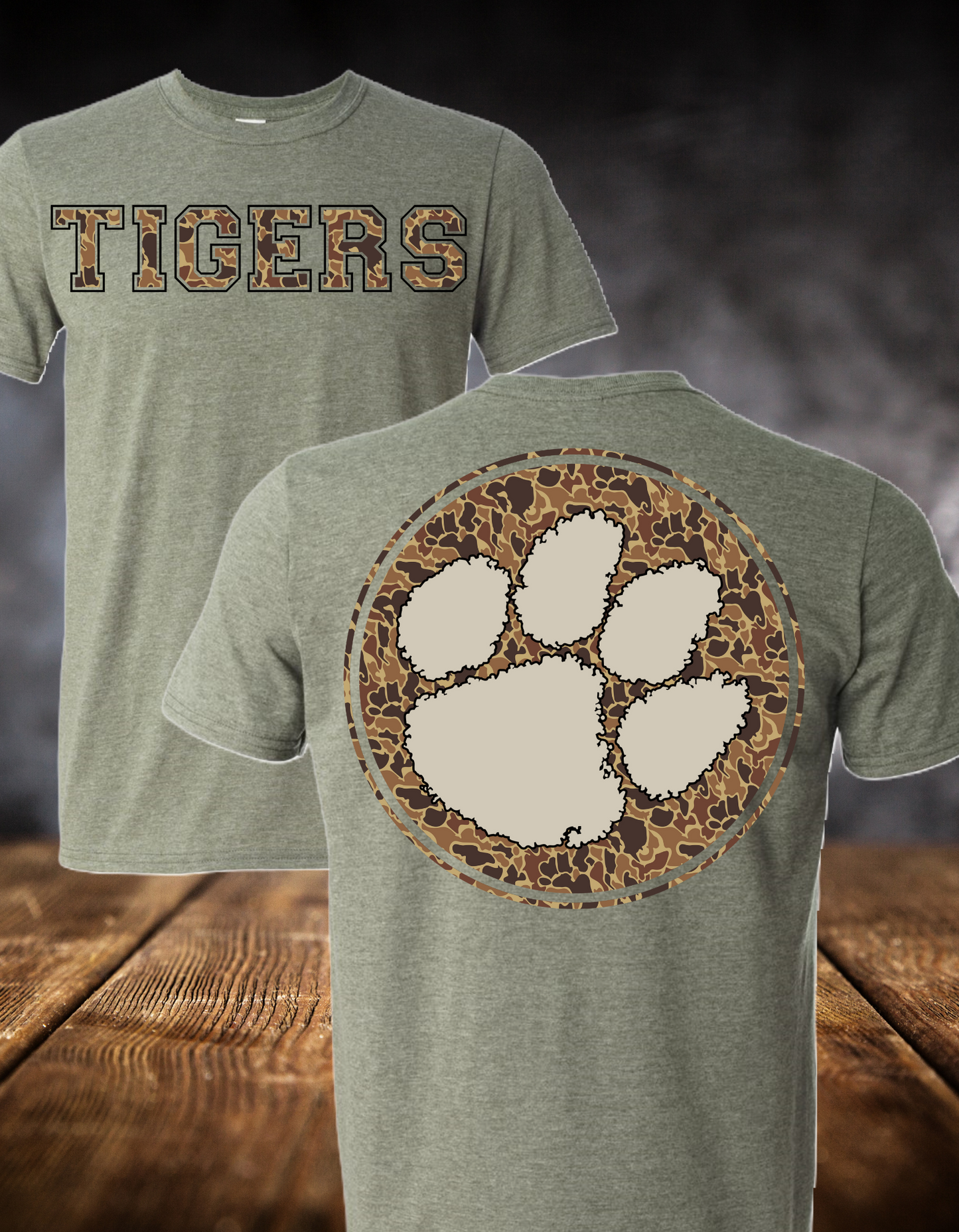 Tigers Camouflage Tee