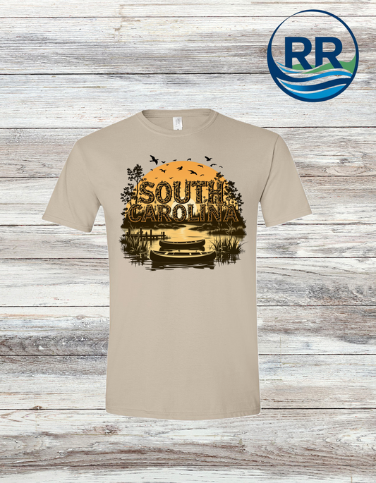 South Carolina Sunset Youth T-Shirt Sand
