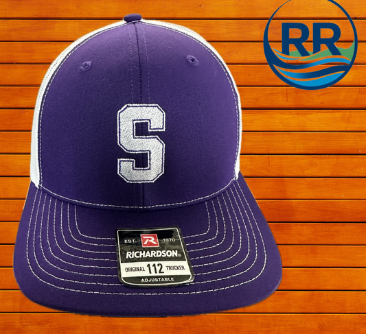 Richardson 112 Purple/White: Saluda Block S (2)