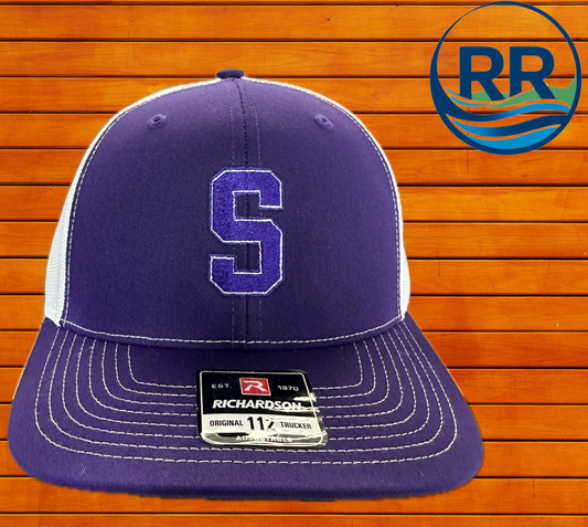 Richardson 112 Purple/White: Saluda Block S