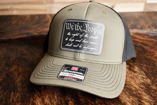 UV Patch Richardson 112 Trucker Cap: WTP-Rectangle