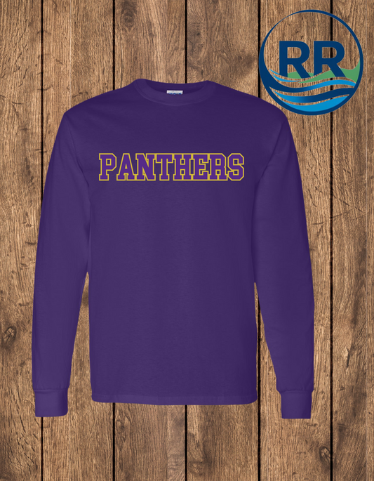 Panthers Long Sleeve-Purple