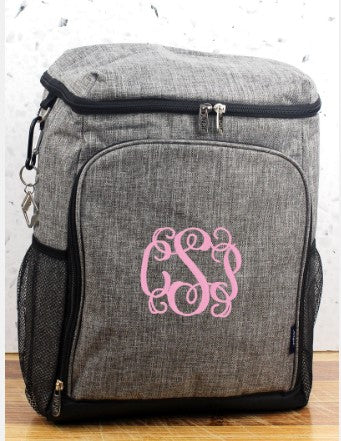 Steel Gray Backpack Cooler*